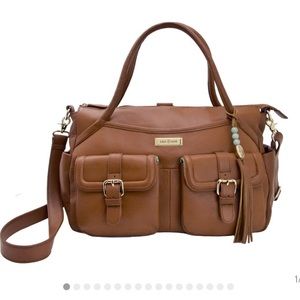 Lily Jade Diaper Bag - Elizabeth in Camel
